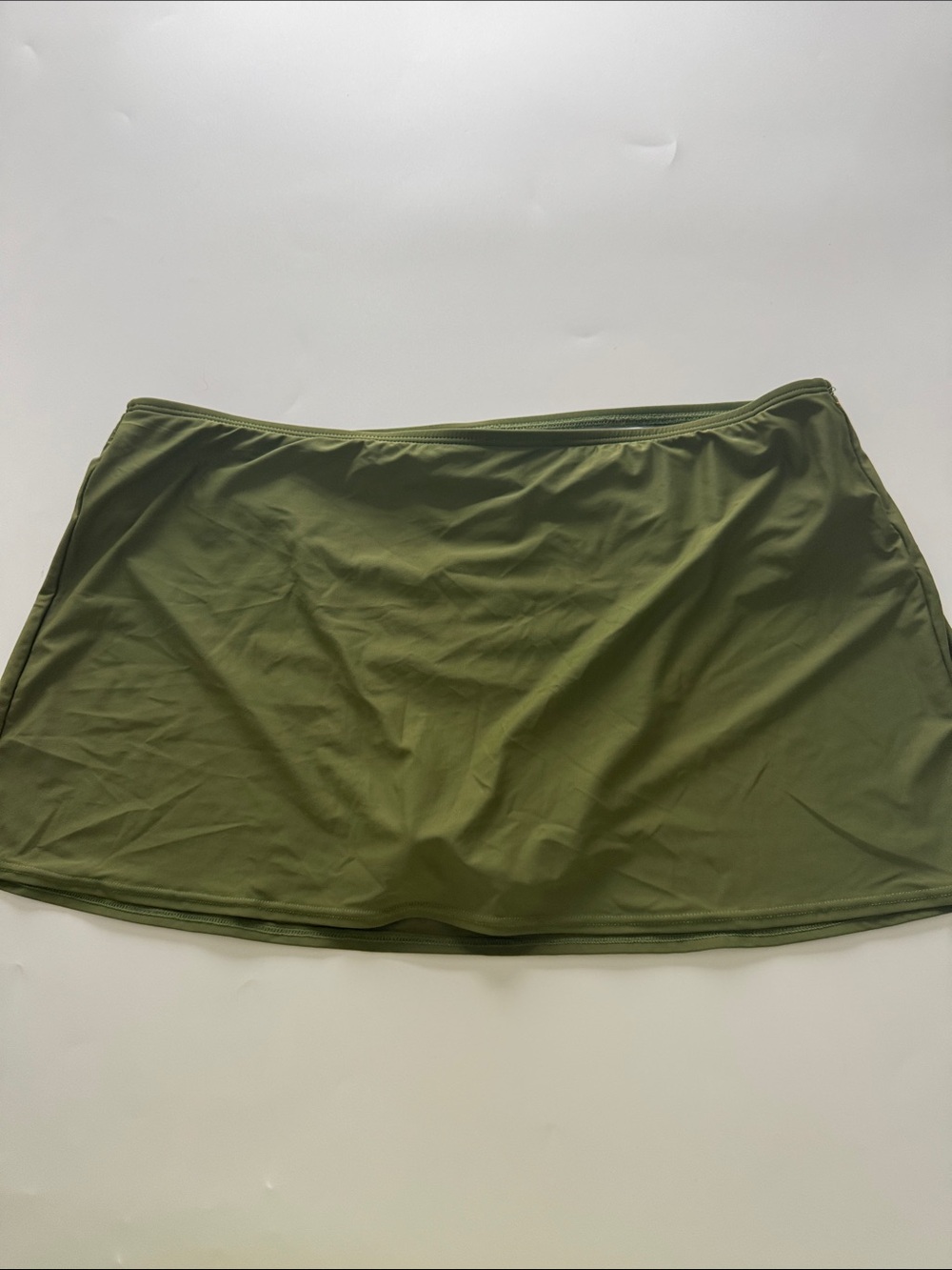 ANTONIO MELANI Olive Green Swim Skirt